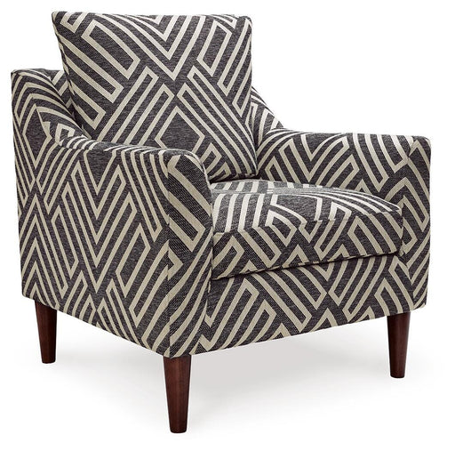 Signature Design Natural/Charcoal Accent Chair