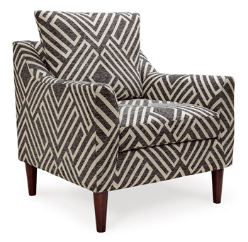 Signature Design Natural/Charcoal Accent Chair