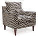Signature Design Natural/Charcoal Accent Chair