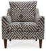 Signature Design Natural/Charcoal Accent Chair