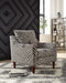Signature Design Natural/Charcoal Accent Chair