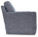Signature Design Denim Swivel Glider Accent Chair