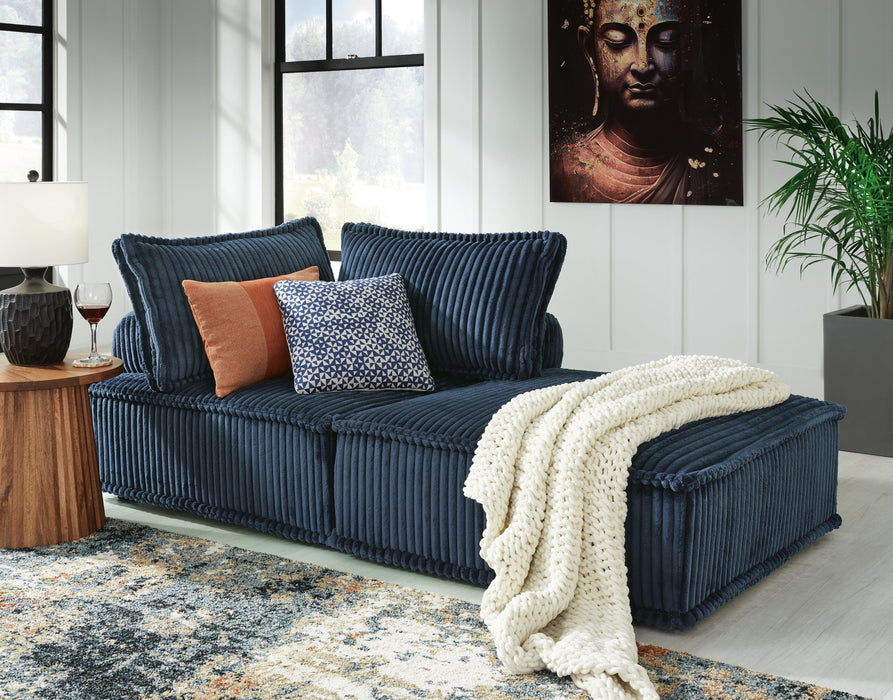Signature Design Navy 2-Piece Modular Seating