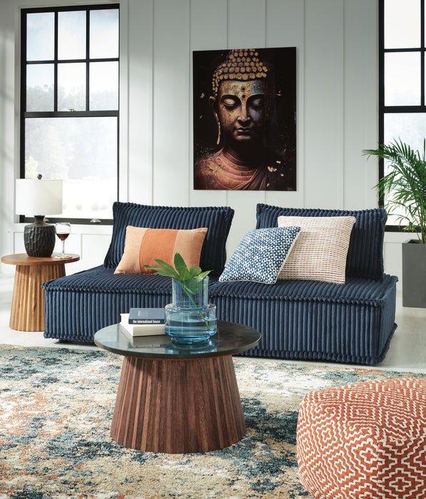 Signature Design Navy 2-Piece Modular Seating