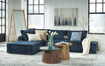Signature Design Navy 4-Piece Modular Seating