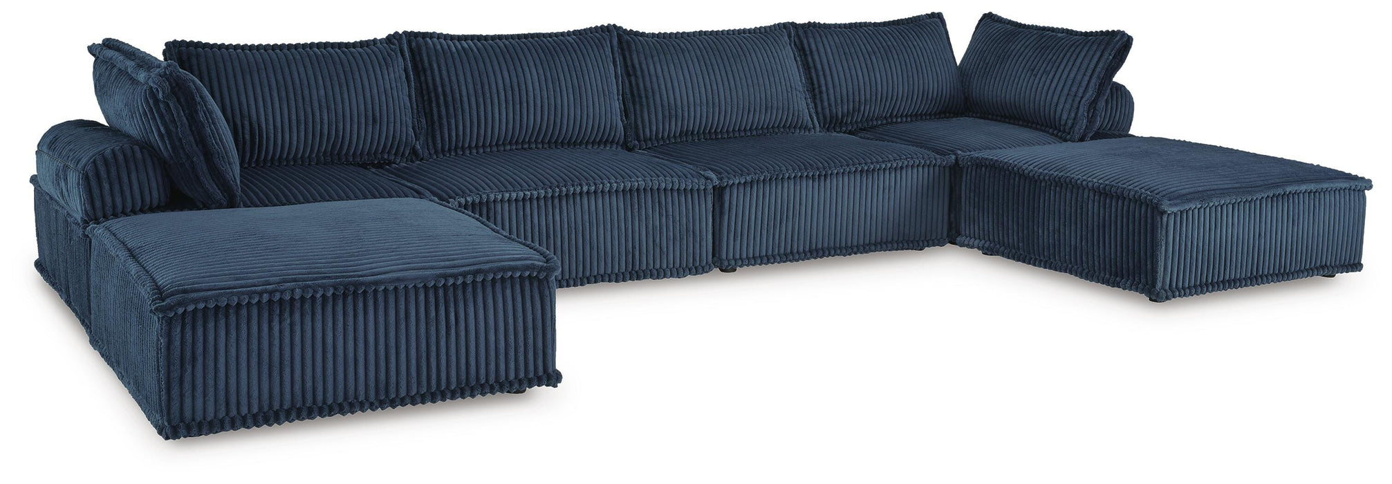 Signature Design Navy 6-Piece Modular Seating