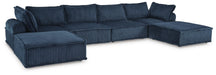 Signature Design Navy 6-Piece Modular Seating