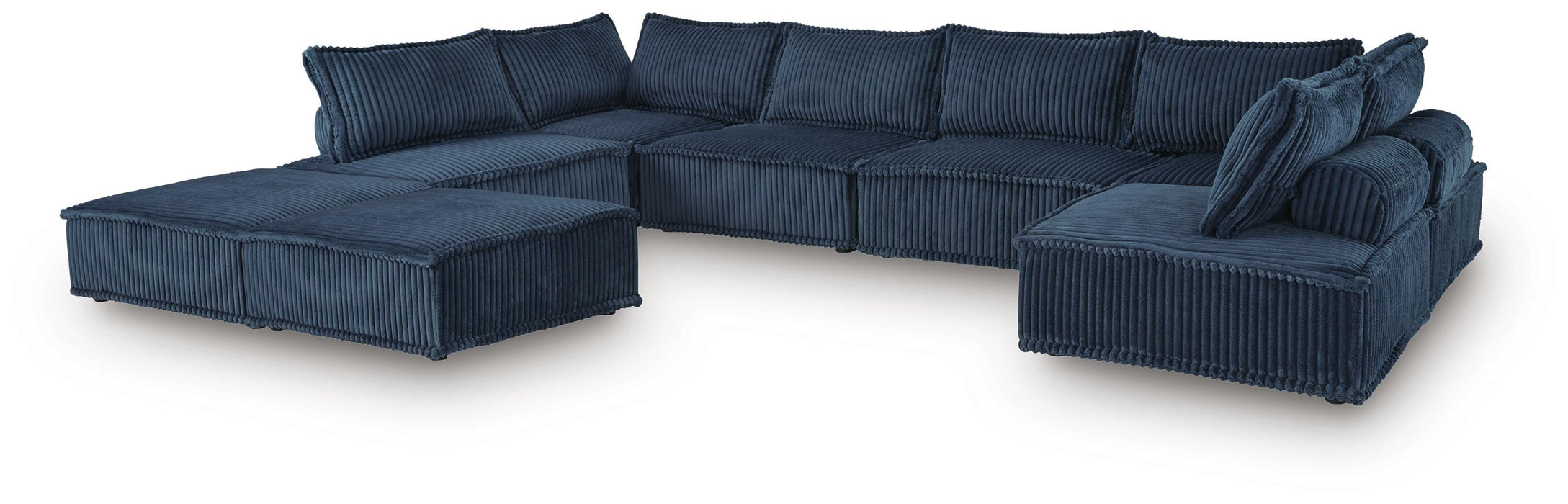 Signature Design Navy 8-Piece Modular Seating