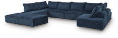 Signature Design Navy 8-Piece Modular Seating