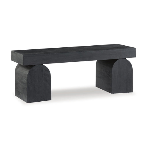 Signature Design Black Accent Bench