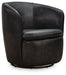 Signature Design Midnight Swivel Accent Chair