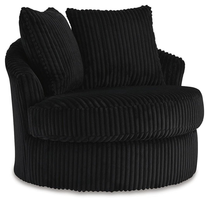 Signature Design Onyx Swivel Accent Chair