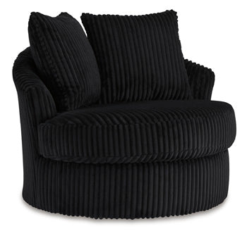Signature Design Onyx Swivel Accent Chair