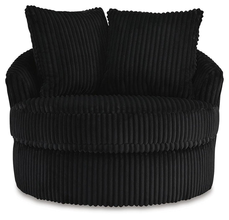 Signature Design Onyx Swivel Accent Chair