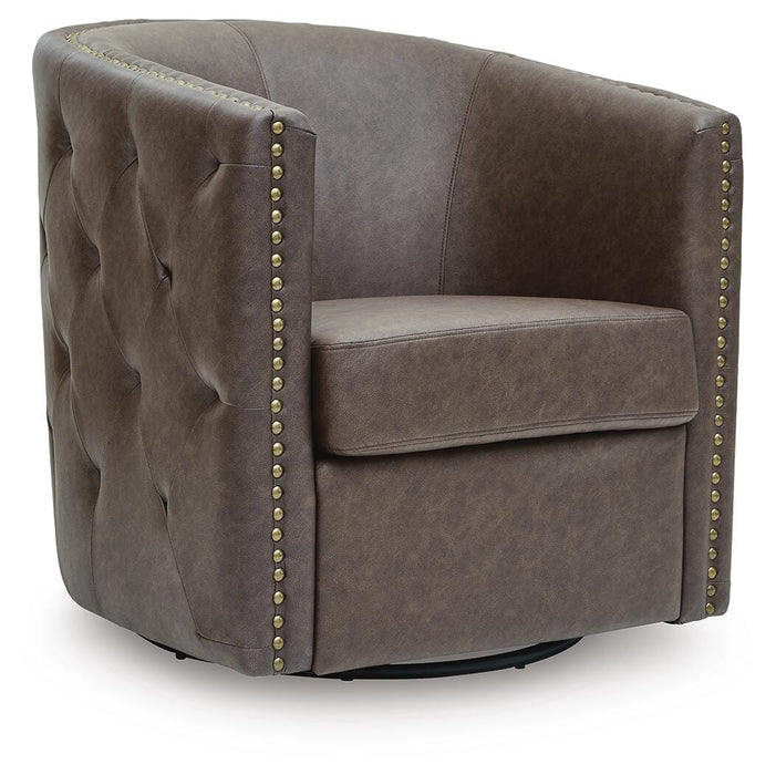 Signature Design Granite Swivel Accent Chair