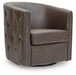 Signature Design Granite Swivel Accent Chair