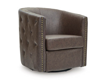 Signature Design Granite Swivel Accent Chair