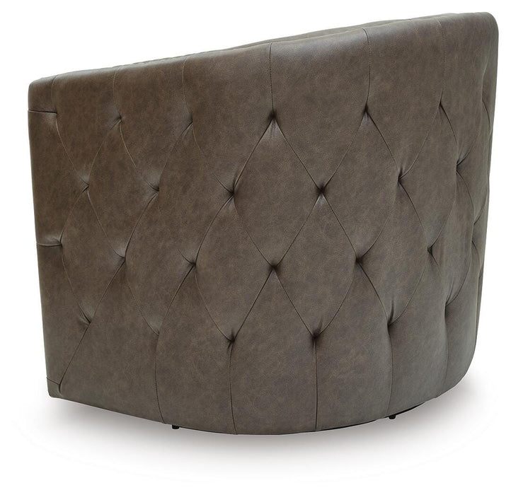 Signature Design Granite Swivel Accent Chair