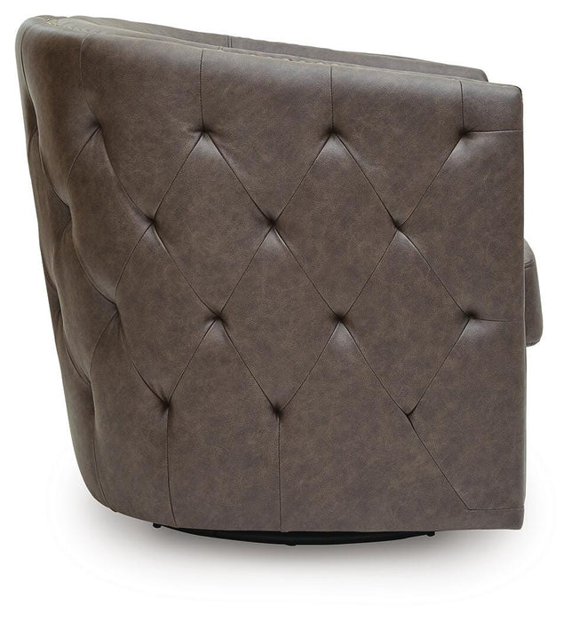 Signature Design Granite Swivel Accent Chair