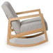 Signature Design Gray/Natural Accent Chair