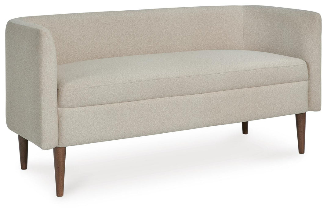 Signature Design Beige Accent Bench