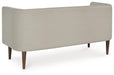 Signature Design Beige Accent Bench
