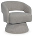 Signature Design Pebble Swivel Accent Chair