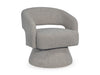 Signature Design Pebble Swivel Accent Chair