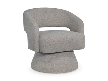 Signature Design Pebble Swivel Accent Chair