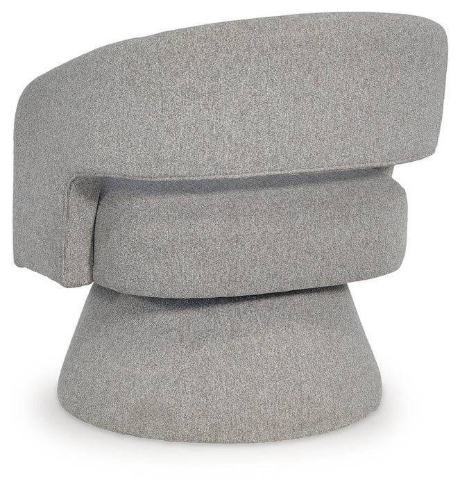 Signature Design Pebble Swivel Accent Chair