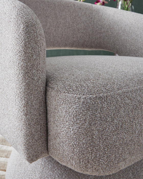 Signature Design Pebble Swivel Accent Chair