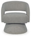 Signature Design Pebble Swivel Accent Chair