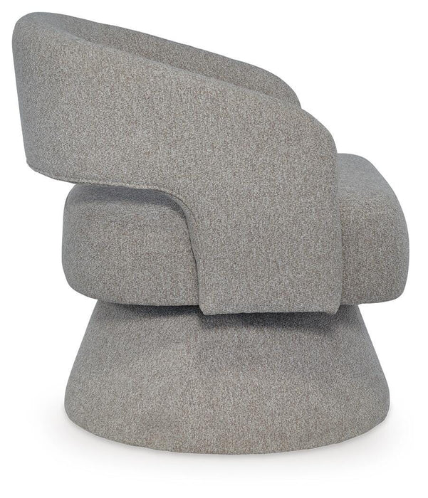 Signature Design Pebble Swivel Accent Chair
