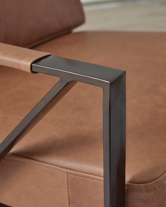 Signature Design Caramel Accent Chair