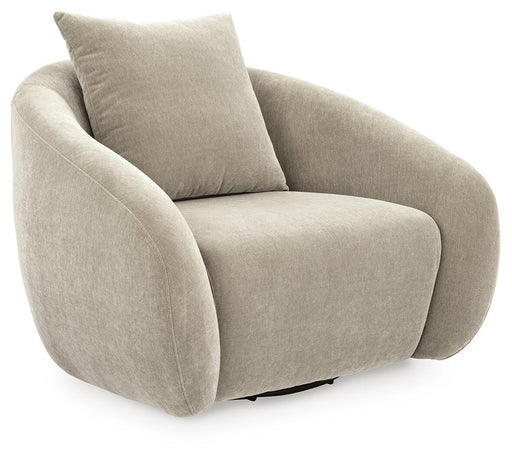 Signature Design Pebble Swivel Accent Chair