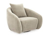 Signature Design Pebble Swivel Accent Chair