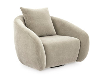 Signature Design Pebble Swivel Accent Chair