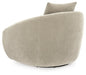 Signature Design Pebble Swivel Accent Chair