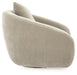 Signature Design Pebble Swivel Accent Chair