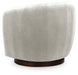 Signature Design Light Beige Swivel Accent Chair