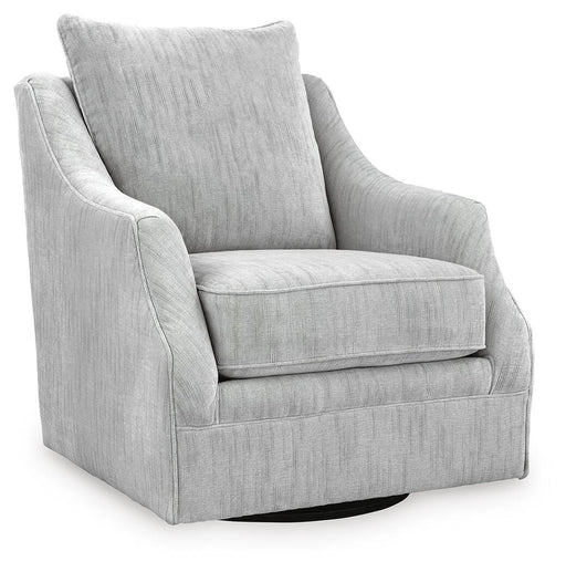 Signature Design Gray Swivel Accent Chair