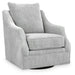 Signature Design Gray Swivel Accent Chair