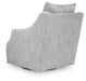 Signature Design Gray Swivel Accent Chair