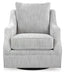 Signature Design Gray Swivel Accent Chair