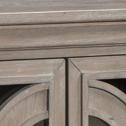 Signature Design Gray Accent Cabinet