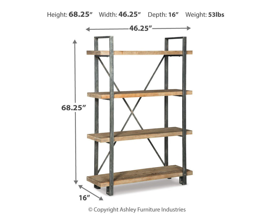 Signature Design Brown/Black Bookcase