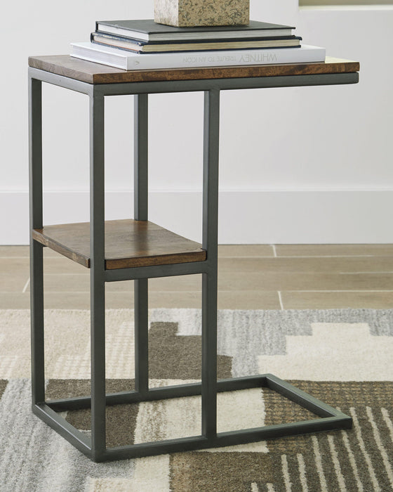 Signature Design Natural/Black Accent Table