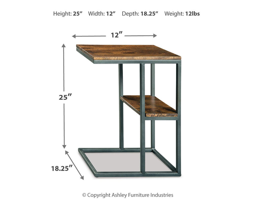 Signature Design Natural/Black Accent Table