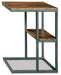 Signature Design Natural/Black Accent Table