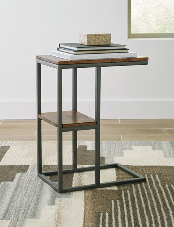 Signature Design Natural/Black Accent Table